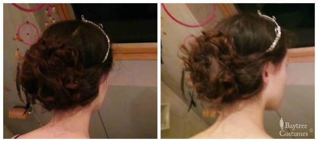 Hair and crown collage